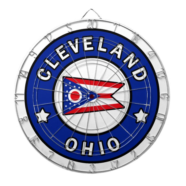 Cleveland Ohio Dartboard (Front)