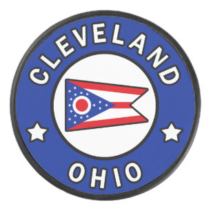 Cleveland Ohio Hockey Puck