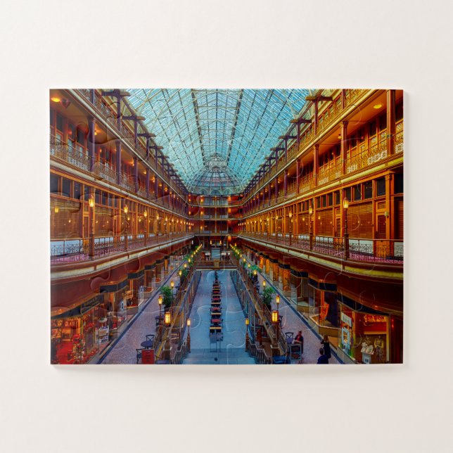 Cleveland Ohio Jigsaw Puzzle (Horizontal)