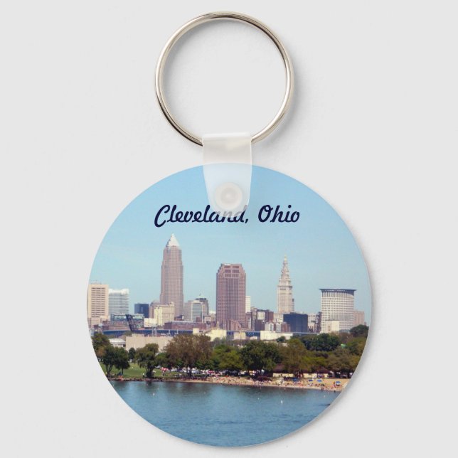 Cleveland Ohio (Lake View) Keychain (Front)