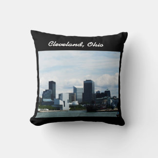 CLEVELAND OHIO ON LAKE ERIE  CUSHION