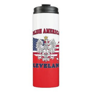 Cleveland Ohio Polish Thermal Tumbler
