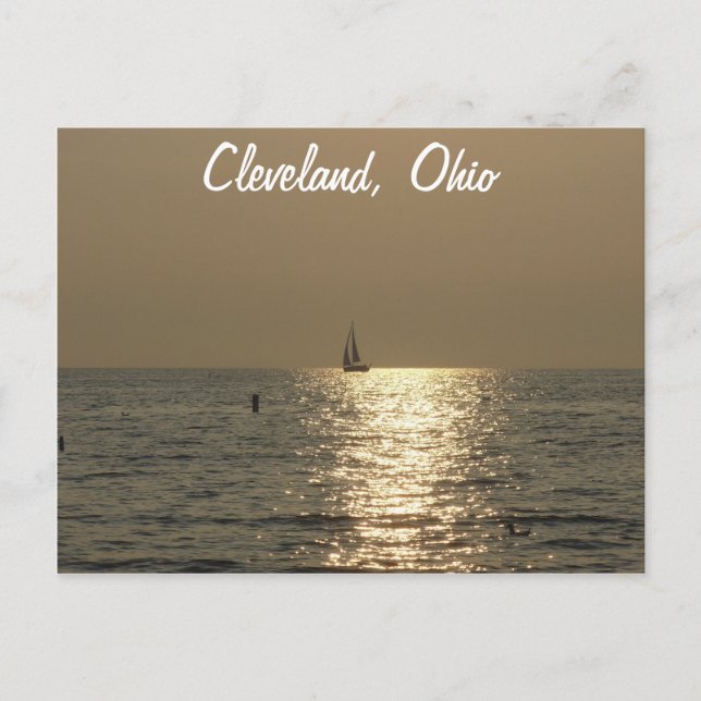 Cleveland, Ohio Postcard (Front)