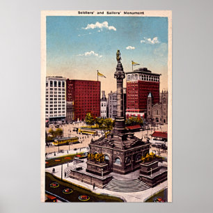 Cleveland, Ohio Poster