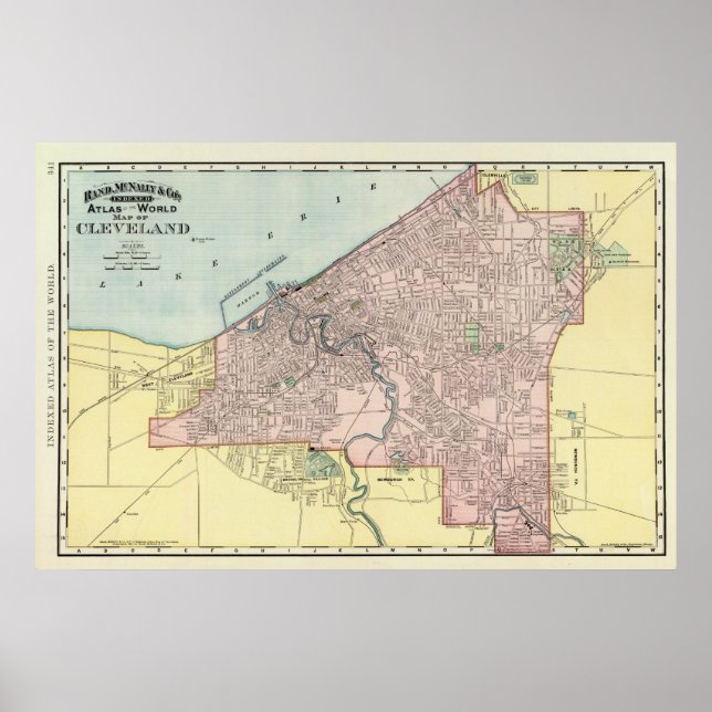 Cleveland, Ohio Poster (Front)