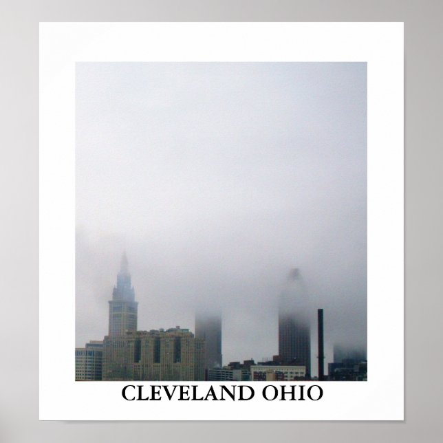 CLEVELAND, OHIO poster (Front)