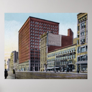 Cleveland Ohio Rockefeller Building Poster