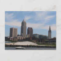 Cleveland Ohio Skyline