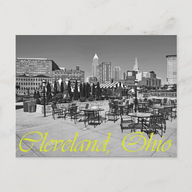 Cleveland, Ohio, U.S.A. Postcard (Front)