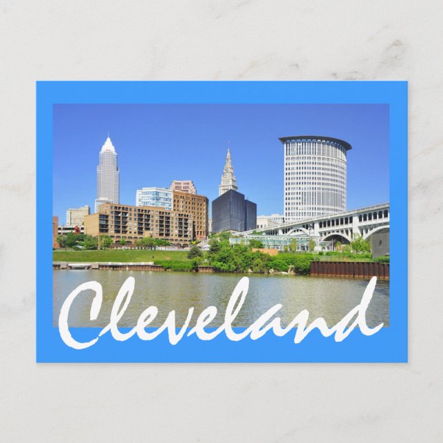 Cleveland, Ohio, U.S.A. Postcard (Front)