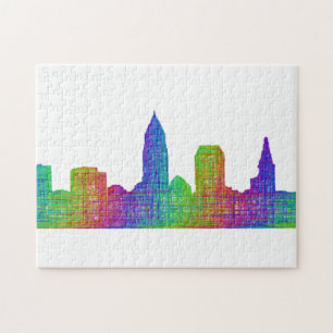 Cleveland skyline jigsaw puzzle