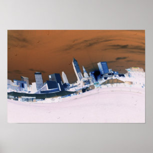 Cleveland Skyline Poster