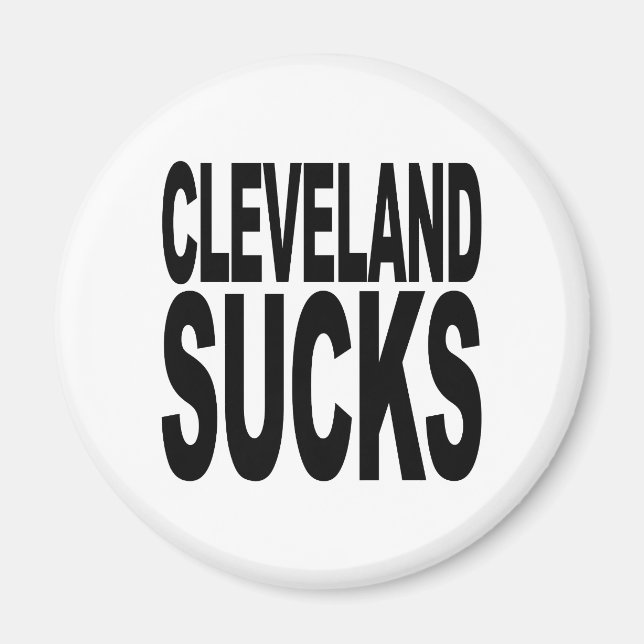 Cleveland Sucks Magnet (Front)