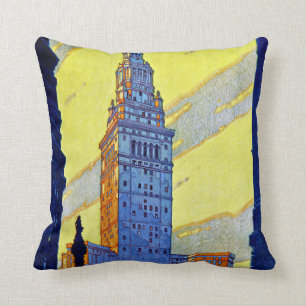 Cleveland ~ Union Terminal Cushion