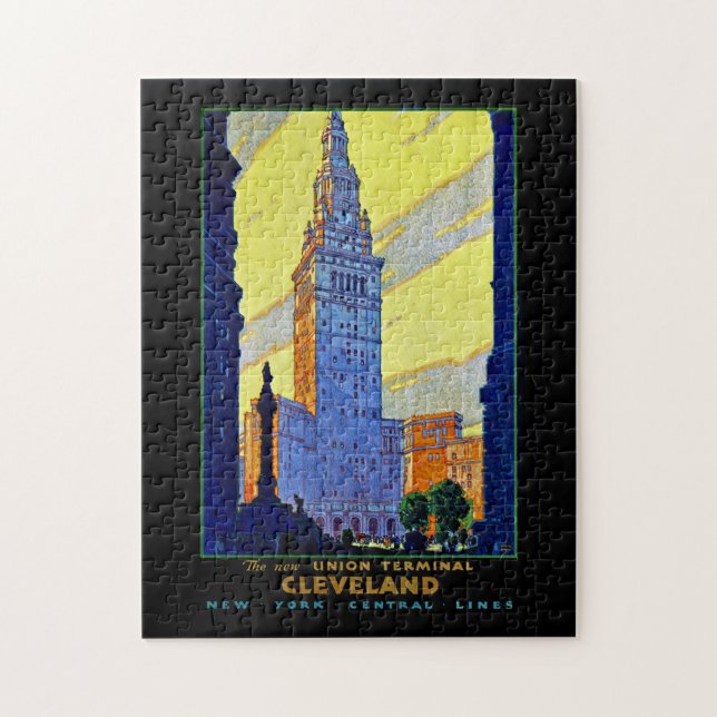 Cleveland ~ Union Terminal Jigsaw Puzzle (Vertical)