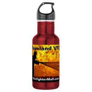 Cleveland VFD Firefighter Water Bottle