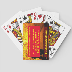Cleveland Volunteer Fire Department Playing Cards