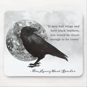 Clever as Crows Mousepad