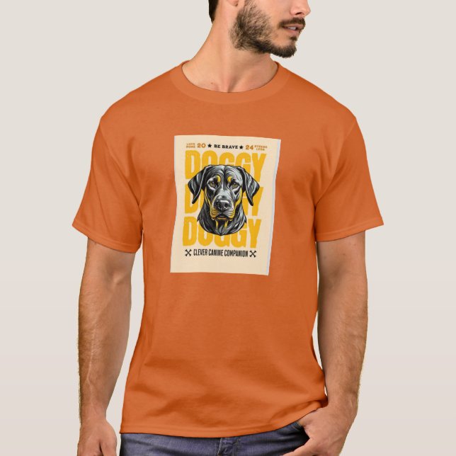 Clever canine Companion. T-Shirt (Front)