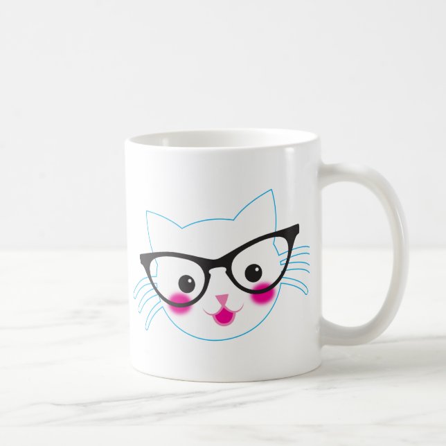 Clever CAT Coffee Mug (Right)