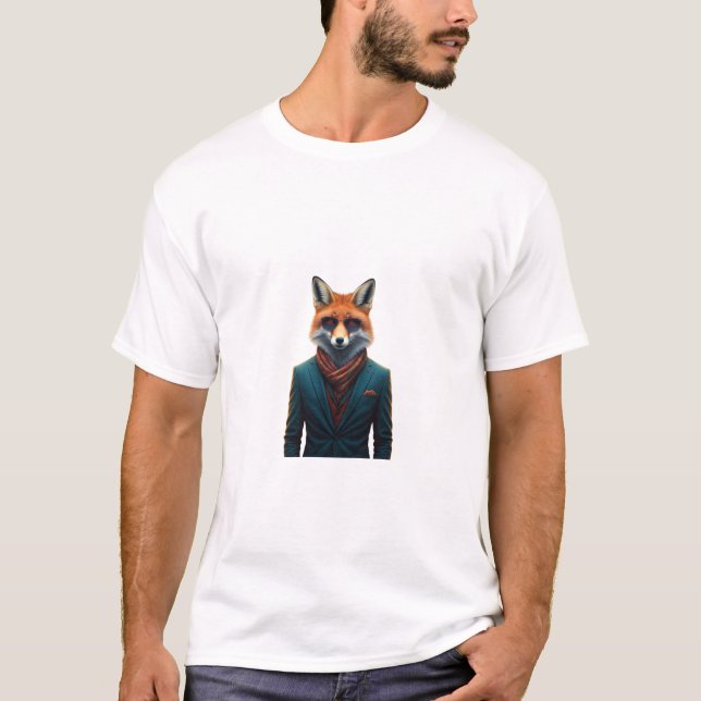 Clever fox T-Shirt (Front)