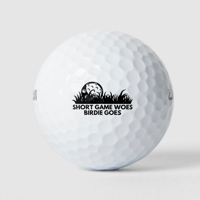 clever golf quotes balls (Front)