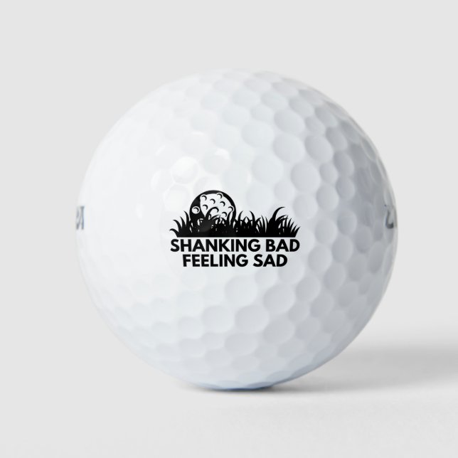 clever golf quotes balls (Front)
