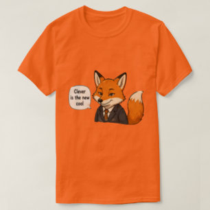 Clever Is the New Cool Funny Quote for  T-Shirt
