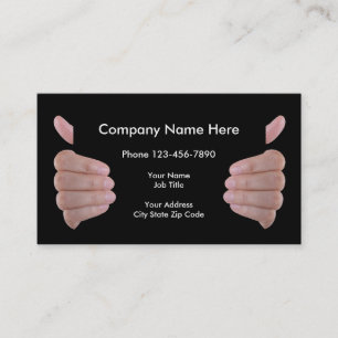 Clever Product or Services Business Card