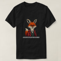 Clever Red Fox in Glasses and Suit – Funny Quote