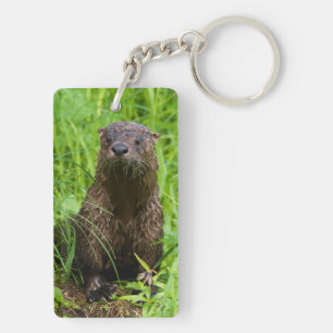 Clever River Otter Key Ring