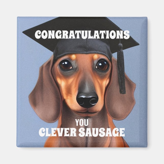 Clever Sausage Magnet (Front)