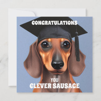 Clever Sausage Thank You Card