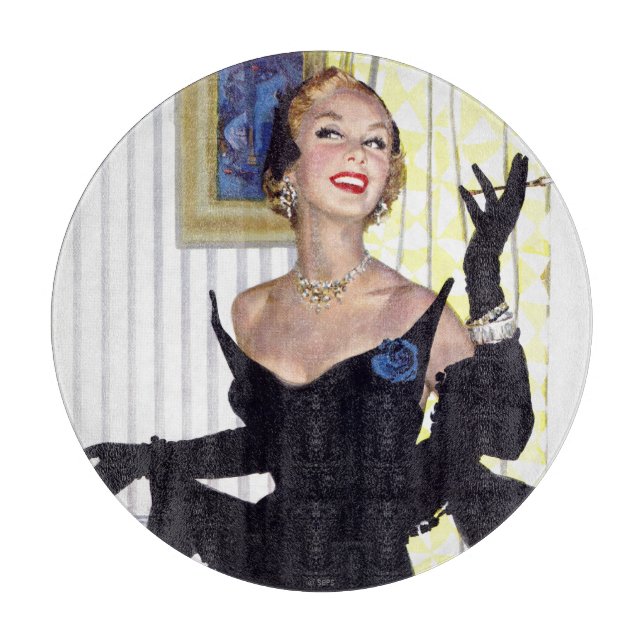 Clever Women Are Dangerous Too Cutting Board (Front)