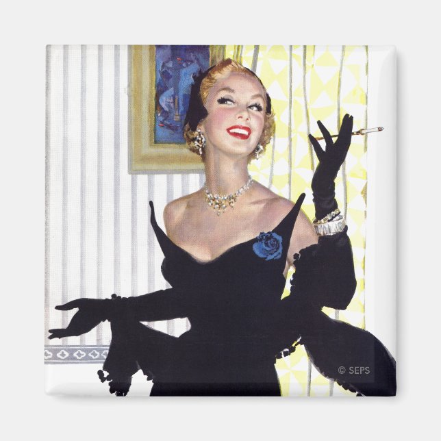 Clever Women Are Dangerous Too Magnet (Front)