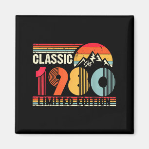 Clic 1980 Limited Edition 45 Year Old 45th Birthda Magnet