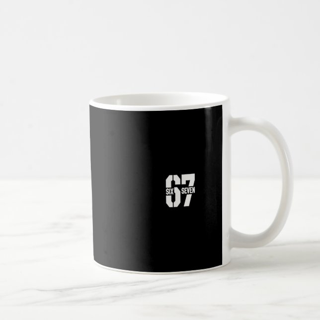 Clic 67 Meme - I Love Six Seven 1  Coffee Mug (Right)