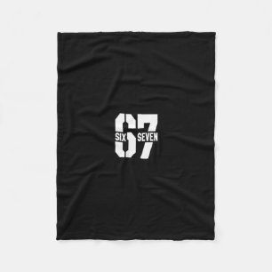 Clic 67 Meme - I Love Six Seven 1 Fleece Blanket