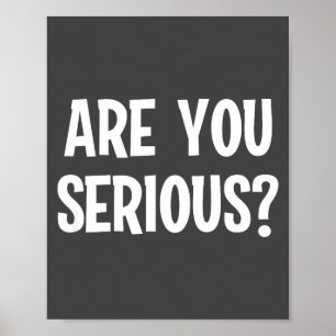 Clic Comic Words, Sayings, Quotes S Funny Are You Poster