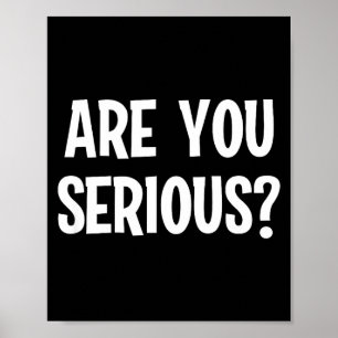 Clic Comic Words, Sayings, Quotes S Funny Are You Poster