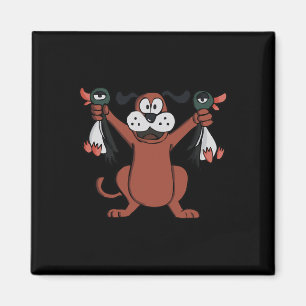 Clic Duck Hunting Video Game Designed Clothing For Magnet