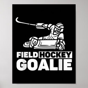 Clic Field Hockey Goalie Goalkeeper Poster