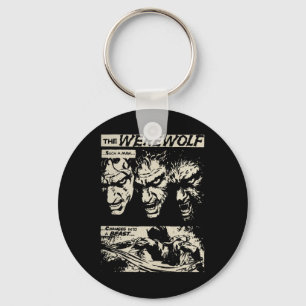 Clic Horror Movie Monster Horror Comic Werewolf Ma Key Ring