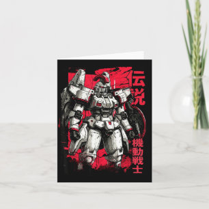 Clic Japanese Legendary Mecha Warrior Robot Card