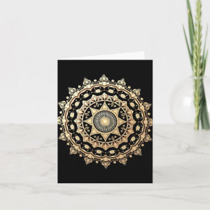 Clic Mandala Style 86 47 Subtle Anti Trump Resist  Card