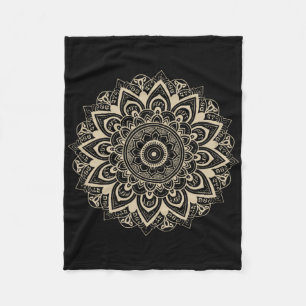 Clic Mandala Style 86 47 Subtle Anti Trump Resist  Fleece Blanket