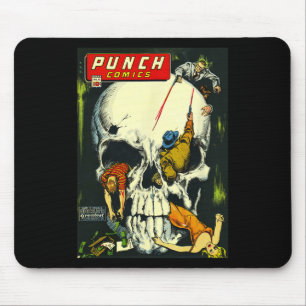Clic Monster Poster Horror Comic Book Mouse Pad
