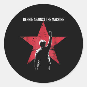 Clic Rage Against The Music Rocks Vintage Machine Classic Round Sticker