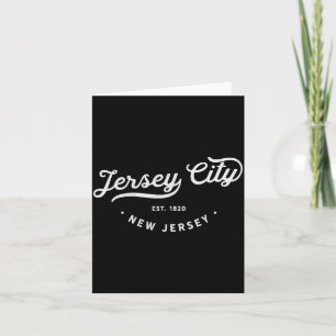 Clic Retro Vintage Jersey City New Jersey Souvenir Card