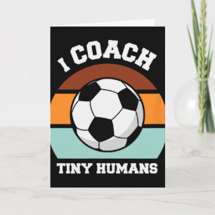 Clic Soccer Player Tiny Humans Coach Card